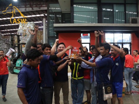 กิจกรรมสนุกๆของโรงอัดกระดาษม้าทอง